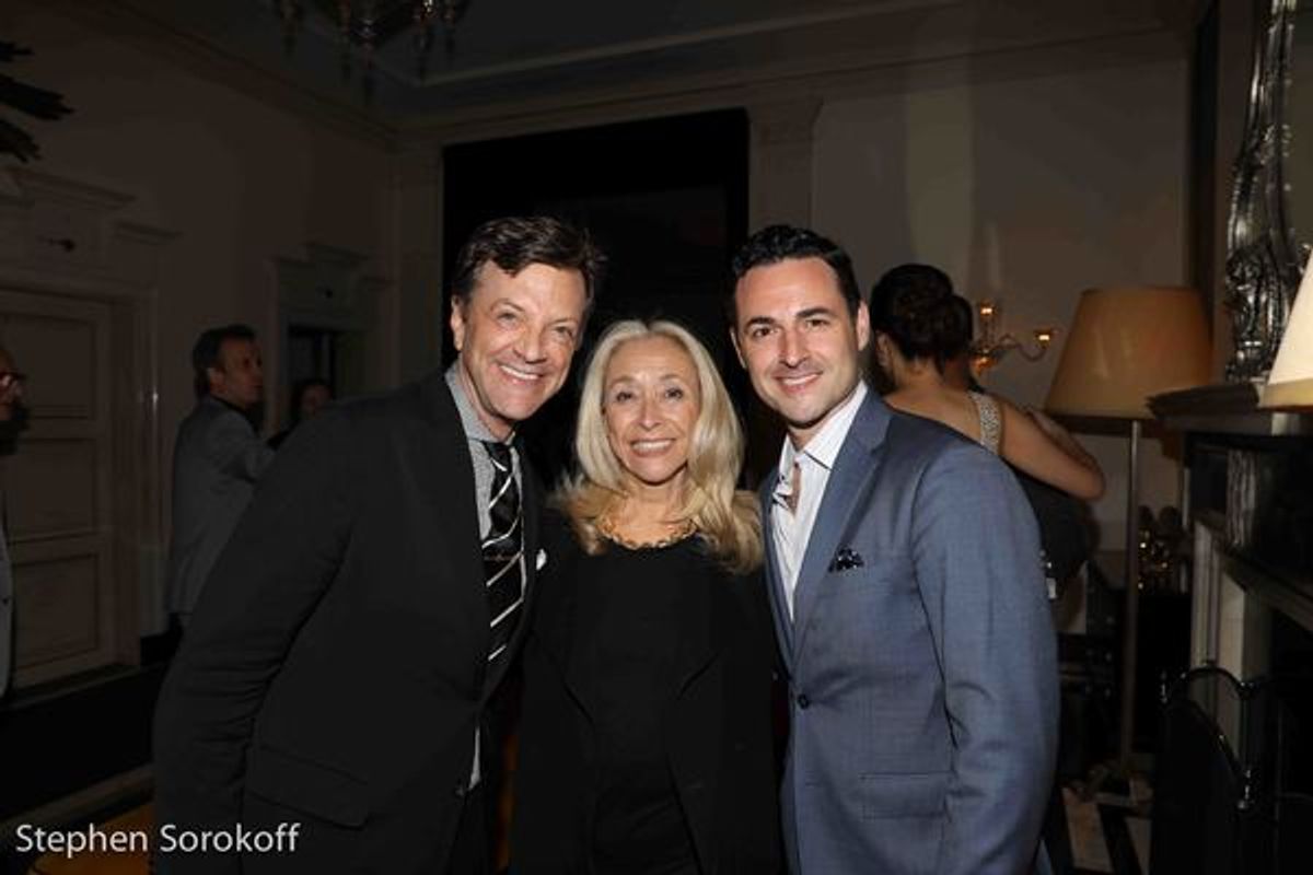 Jim Caruso, Eda Sorokoff, Max von Essen at 