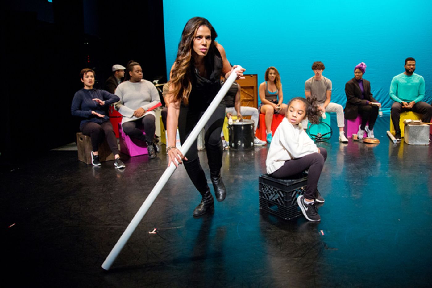 Photo Coverage: Wait No More! Enter the Rehearsal Room for ONCE ON THIS ISLAND  Image