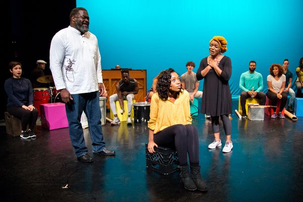 Philip Boykin, Hailey Kilgore, Kenita R. Miller  Photo