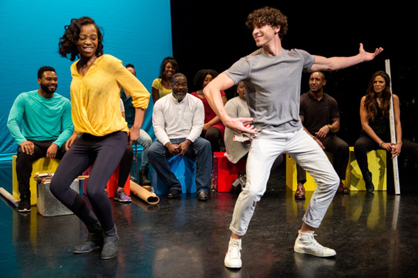 Photo Coverage: Wait No More! Enter the Rehearsal Room for ONCE ON THIS ISLAND  Image