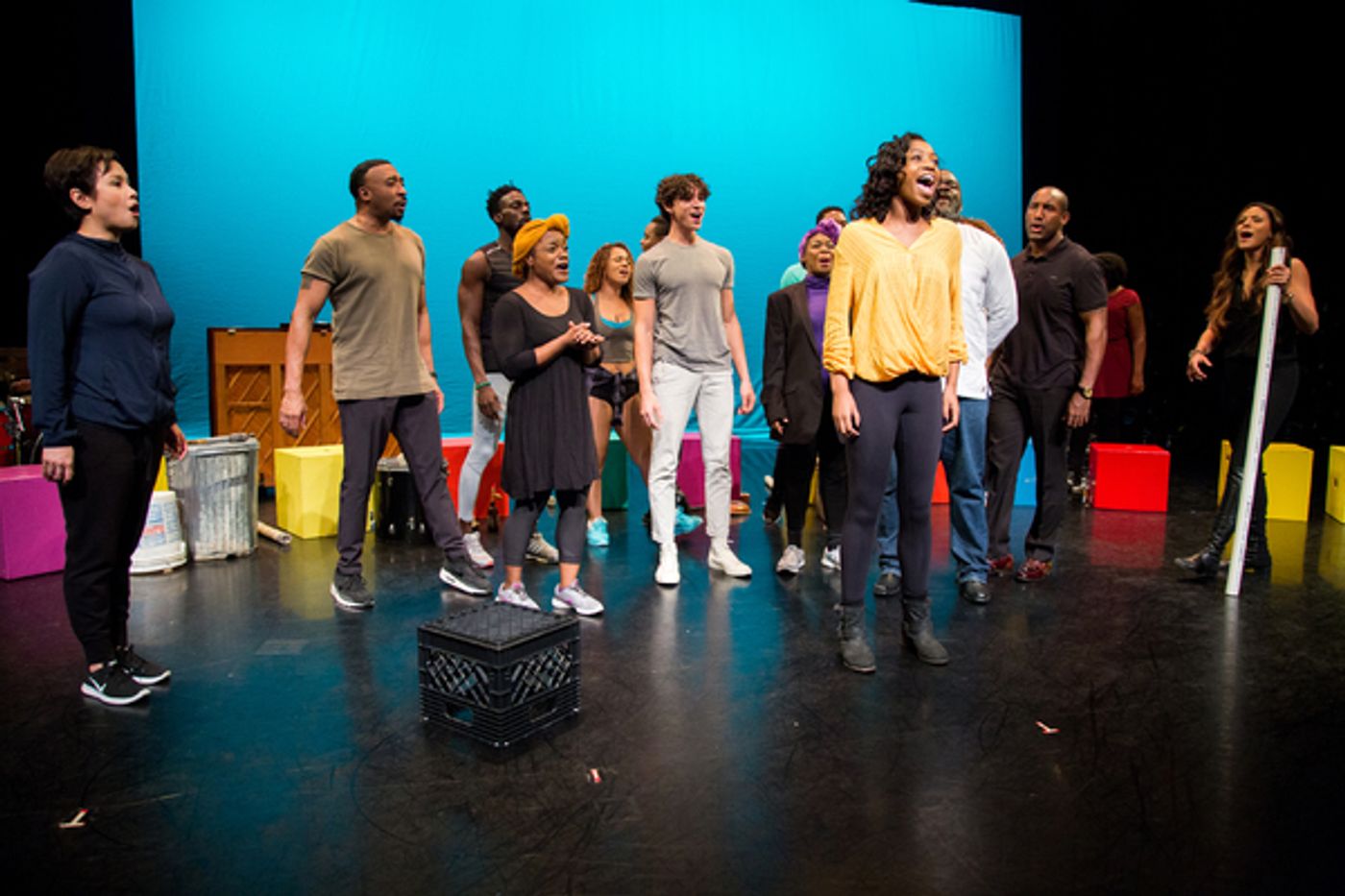 Photo Coverage: Wait No More! Enter the Rehearsal Room for ONCE ON THIS ISLAND  Image