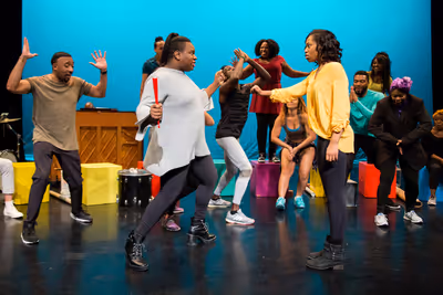 Alex Newell, Hailey Kilgore  Photo