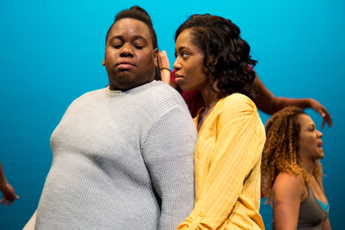 Alex Newell, Hailey Kilgore at 