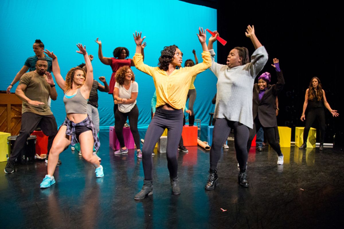 Hailey Kilgore, Alex Newell  at 