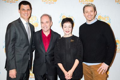 Ken Davenport, Stephen Flaherty, Lynn Ahrens, Michael Arden Photo