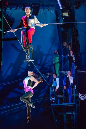 Erendira & Nik Wallenda, of The Fabulous Wallendas Photo