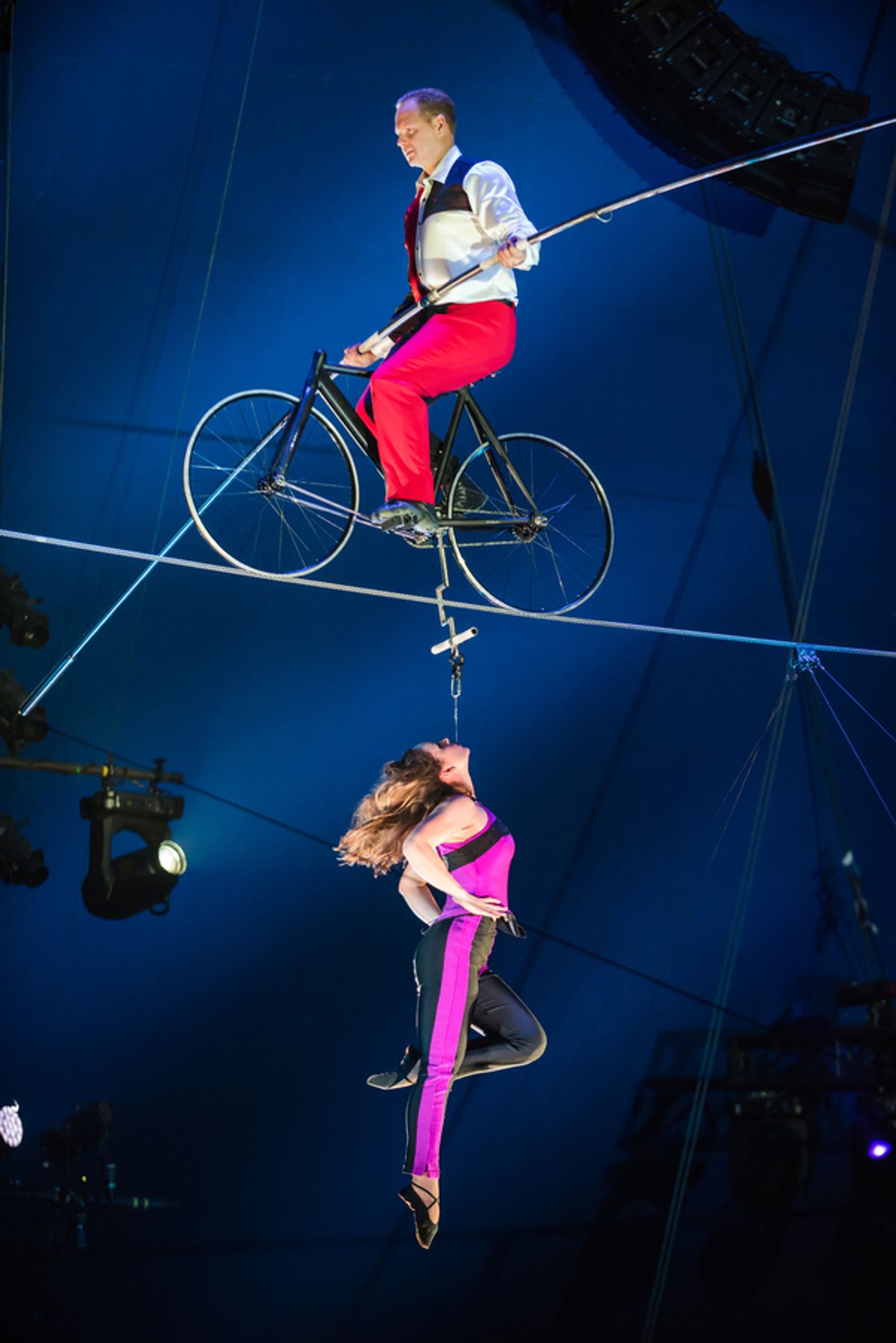 Erendira & Nik Wallenda, of The Fabulous Wallendas at 
