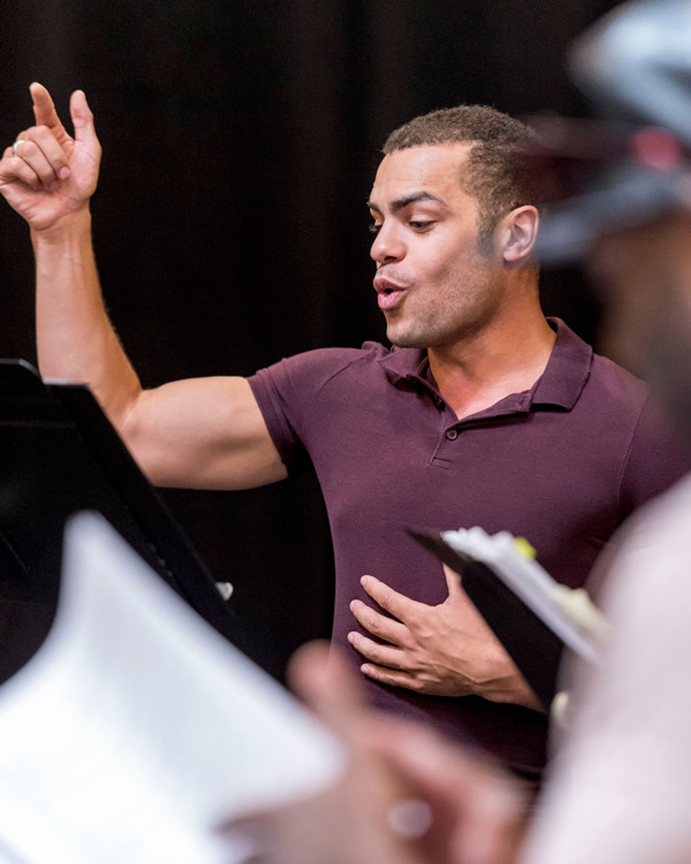 Photo Flash: Cast Complete for SPAMILTON in Los Angeles; Get a Sneak Peek Inside Rehearsals!  Image