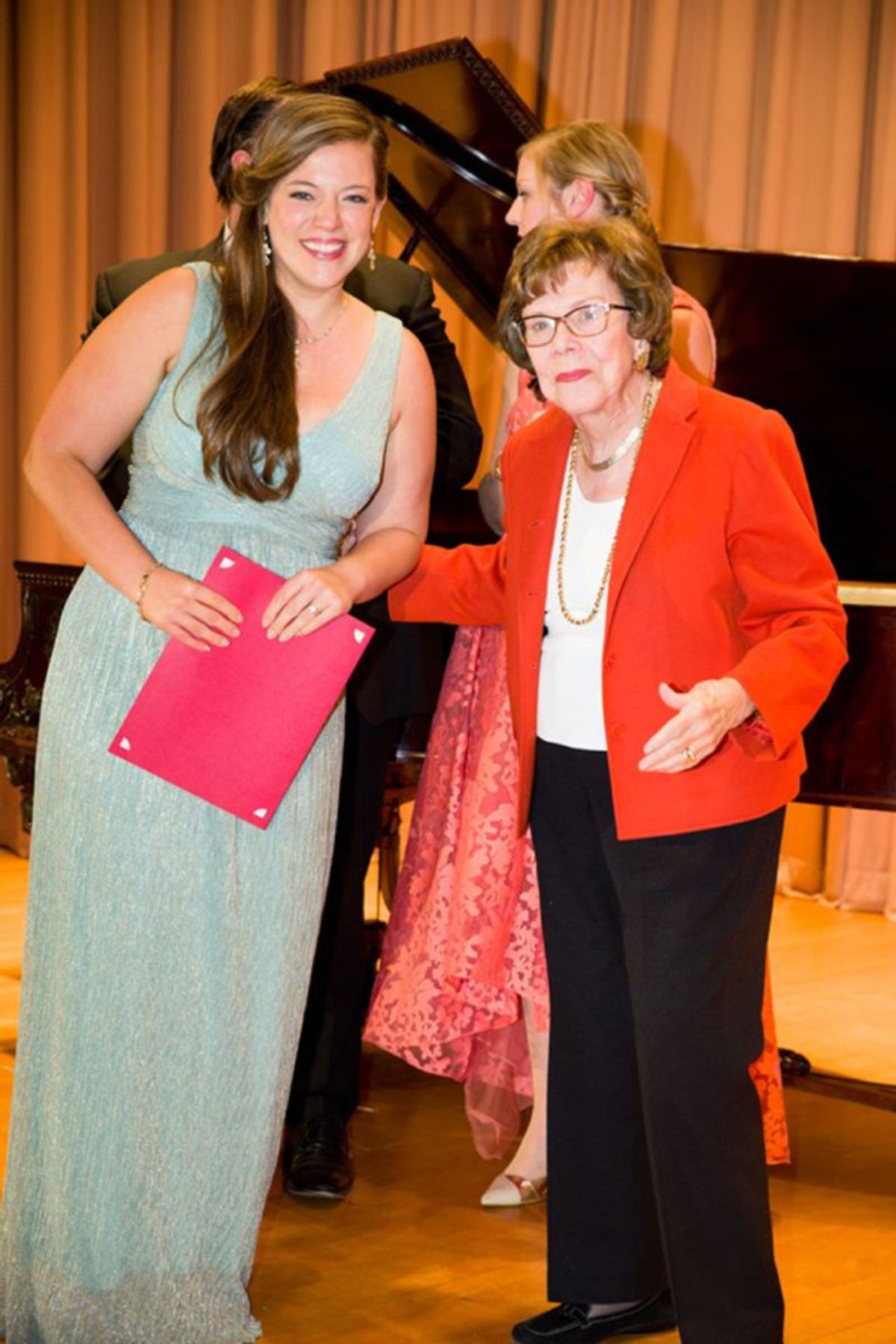 Melinda Whittington, Mildred Miller Posvar  at 