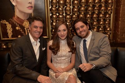Robert Cuccioli, Laura Osnes and Josh Young Photo