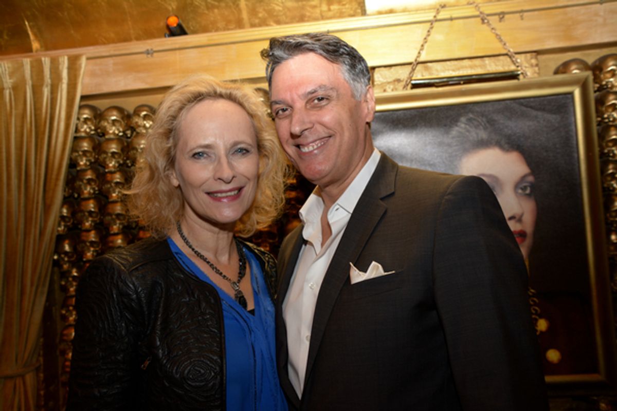 Laila Robins and Robert Cuccioli at 