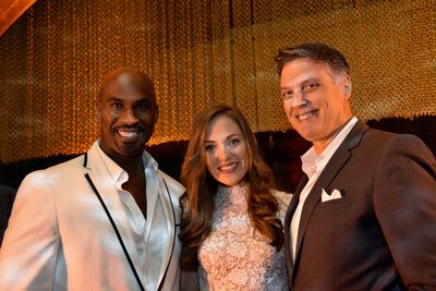Alan H. Green, Laura Osnes and Robert Cuccioli Photo