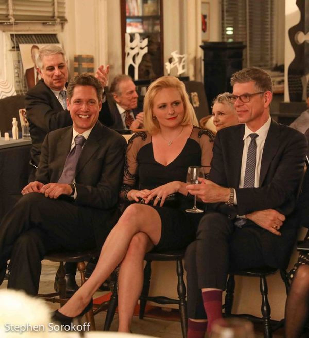 Seth Weinstein, Haley Swindal, Jack Tantleff at 