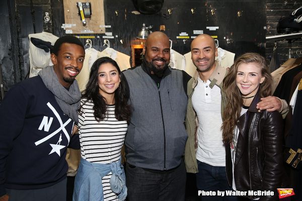 Tyler McKenzie, Lauren Boyd, James Monroe Tglehart, Jevon McFerrin and Eliza Ohman ba Photo