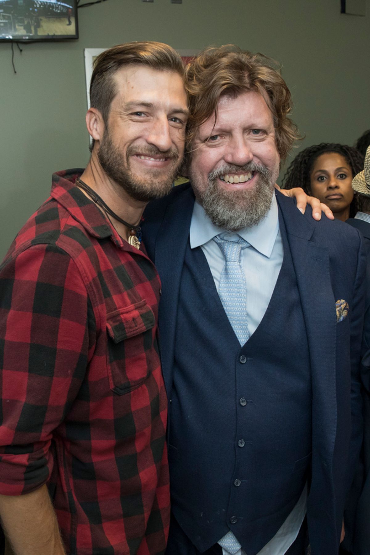Bryce Ryness and Oskar Eustis at 