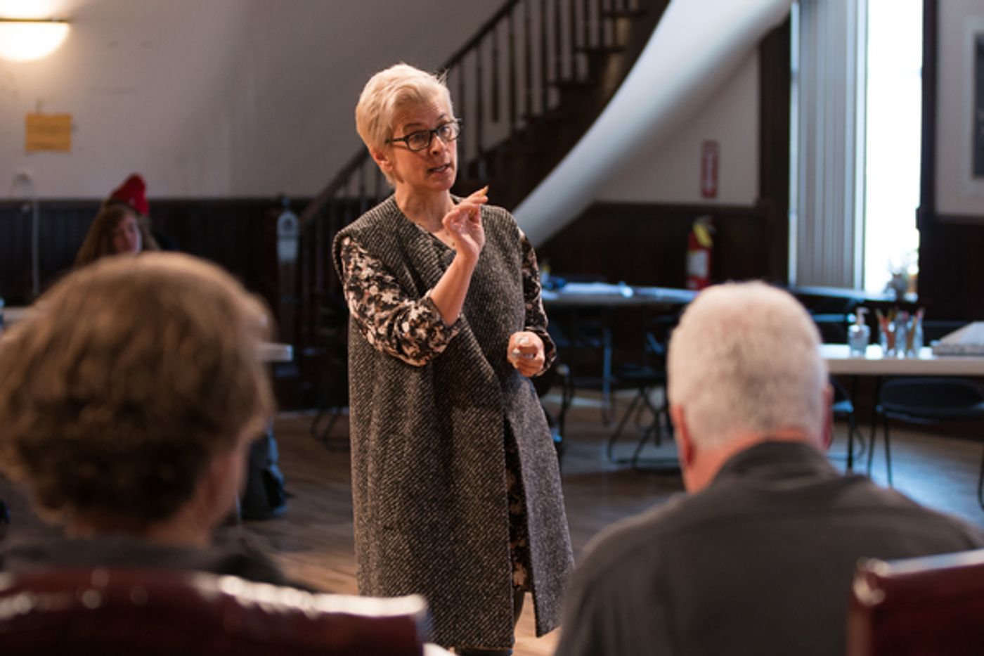 Photo Flash: Inside Rehearsal for Tracy Letts's THE MINUTES at Steppenwolf  Image