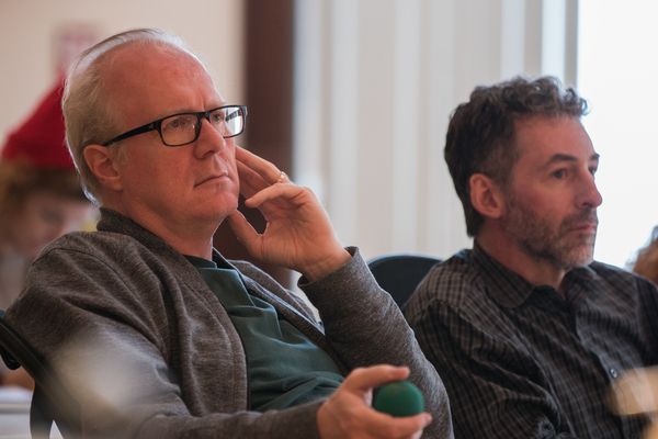 Tracy Letts and Ed Sobel Photo