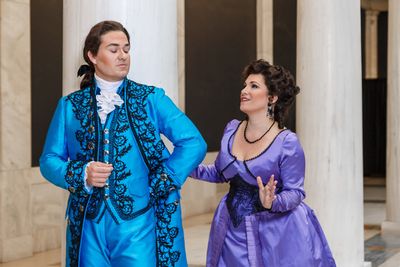 Count (Christian Bowers) and Countess Almaviva (Danielle Pastin) Photo