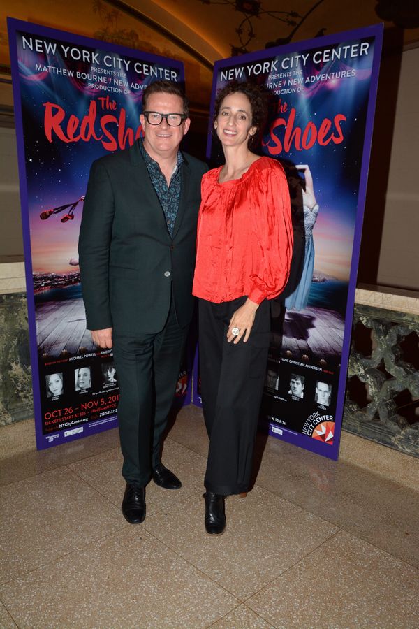 Matthew Bourne and Nina Goldman Photo