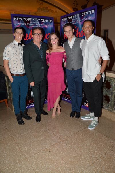 Dominic North, Matthew Bourne, Ashley Shaw, Sam Archer and Glenn Graham Photo