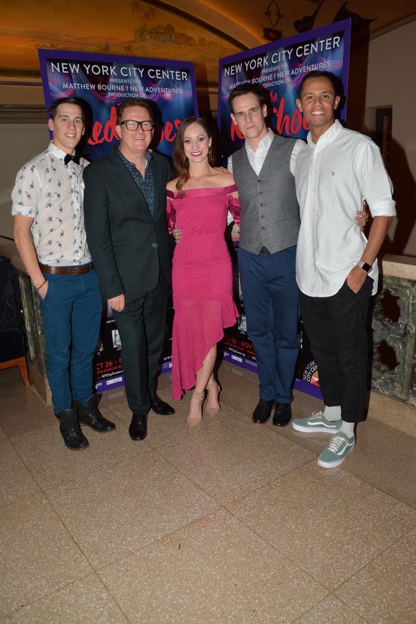 Dominic North, Matthew Bourne, Ashley Shaw, Sam Archer and Glenn Graham Photo