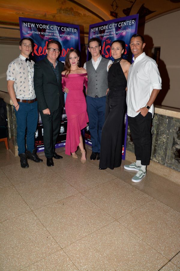 Dominic North, Matthew Bourne, Ashley Shaw, Sam Archer, Michela Meazza and Glenn Grah Photo