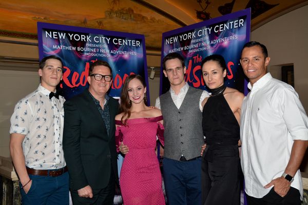 Dominic North, Matthew Bourne, Ashley Shaw, Sam Archer, Michela Meazza and Glenn Grah Photo