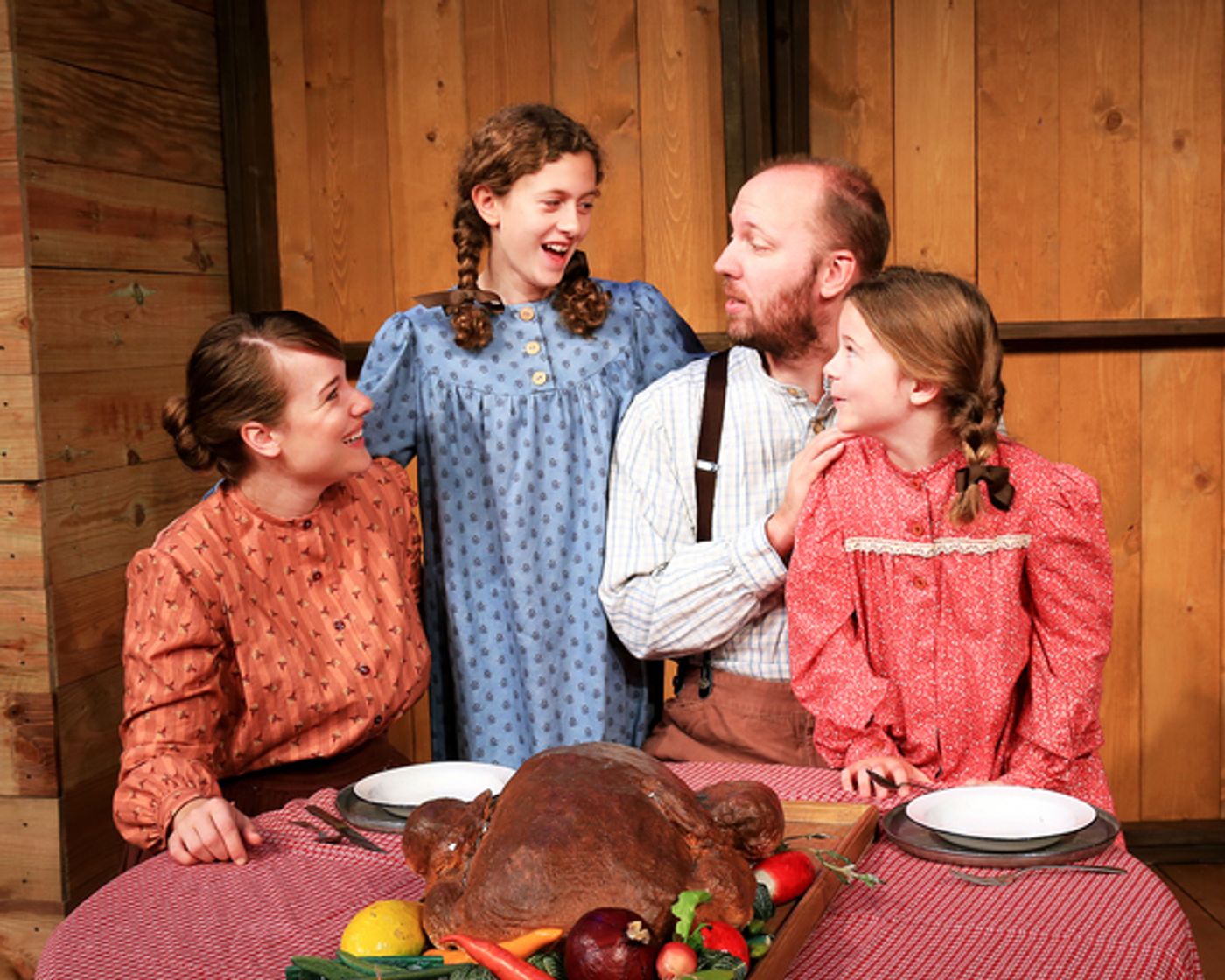 Photo Flash: First Look at A LITTLE HOUSE CHRISTMAS at Des Moines Community Playhouse  Image