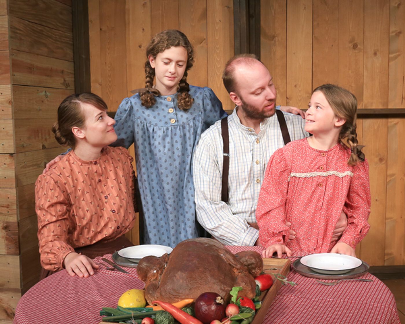 Photo Flash: First Look at A LITTLE HOUSE CHRISTMAS at Des Moines Community Playhouse  Image
