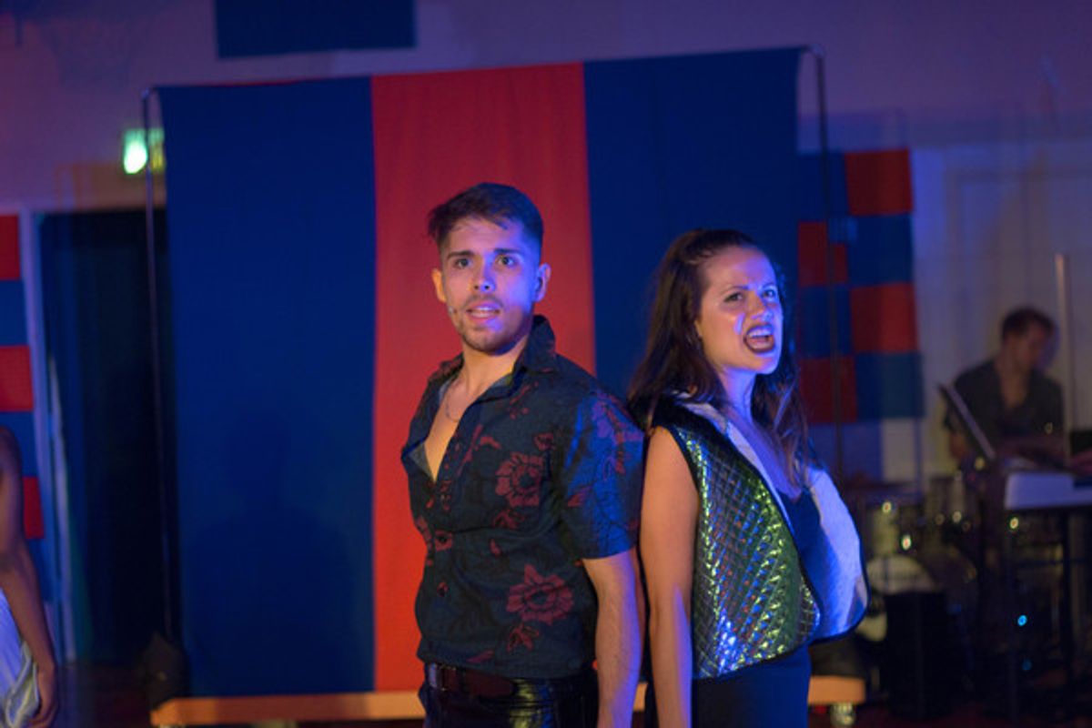 Xavier Euzarraga and Kyra Sorce at 