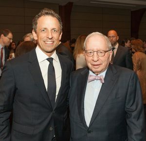  Seth Meyers and Willian D. Zabel Photo