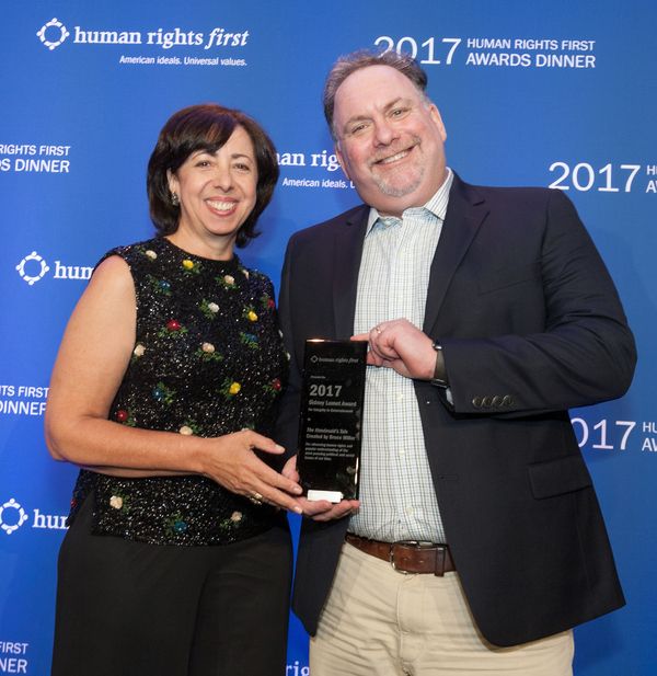 Elisa Massimino and Bruce Miller Photo