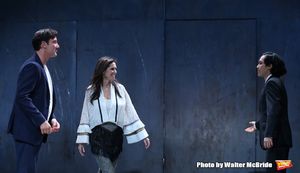 Clive Owen, Julie Taymor and Jin Ha Photo