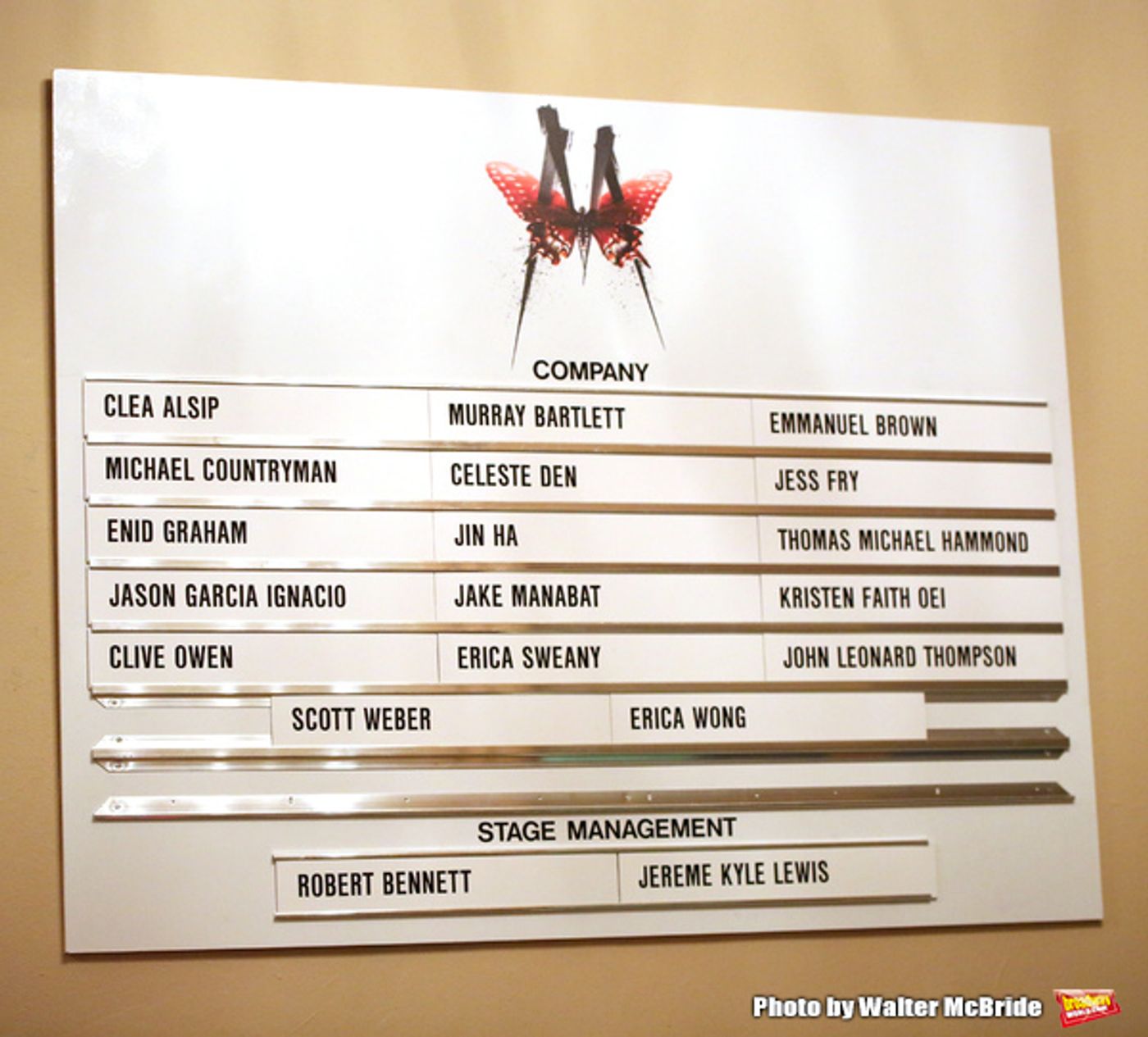 Photo Coverage: Clive Owen &  M. BUTTERFLY Company Take Opening Night Bows!  Image