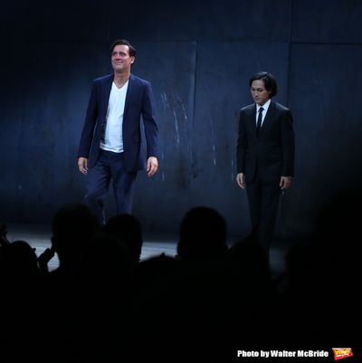 Clive Owen and Jin Ha  Photo