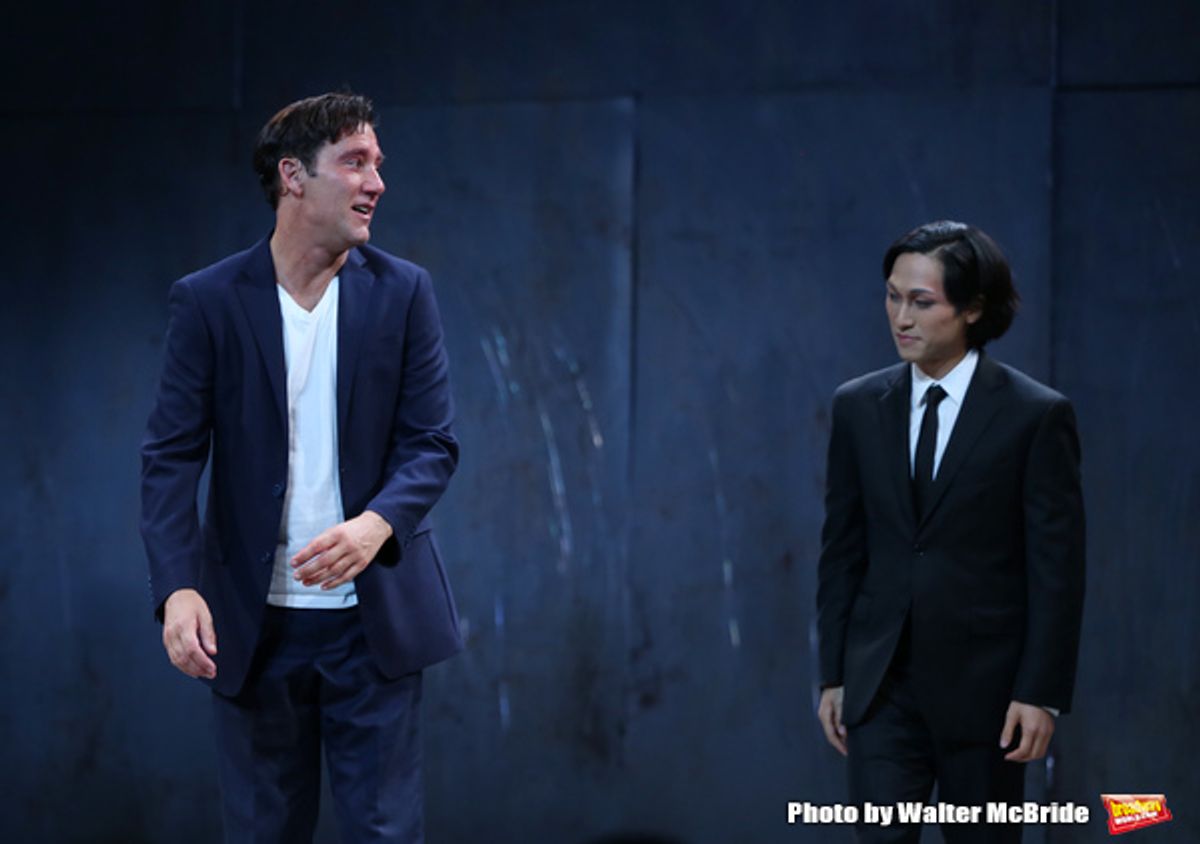 Clive Owen and Jin Ha at 