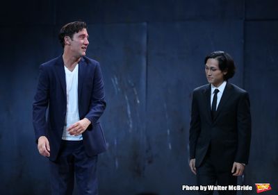 Clive Owen and Jin Ha Photo