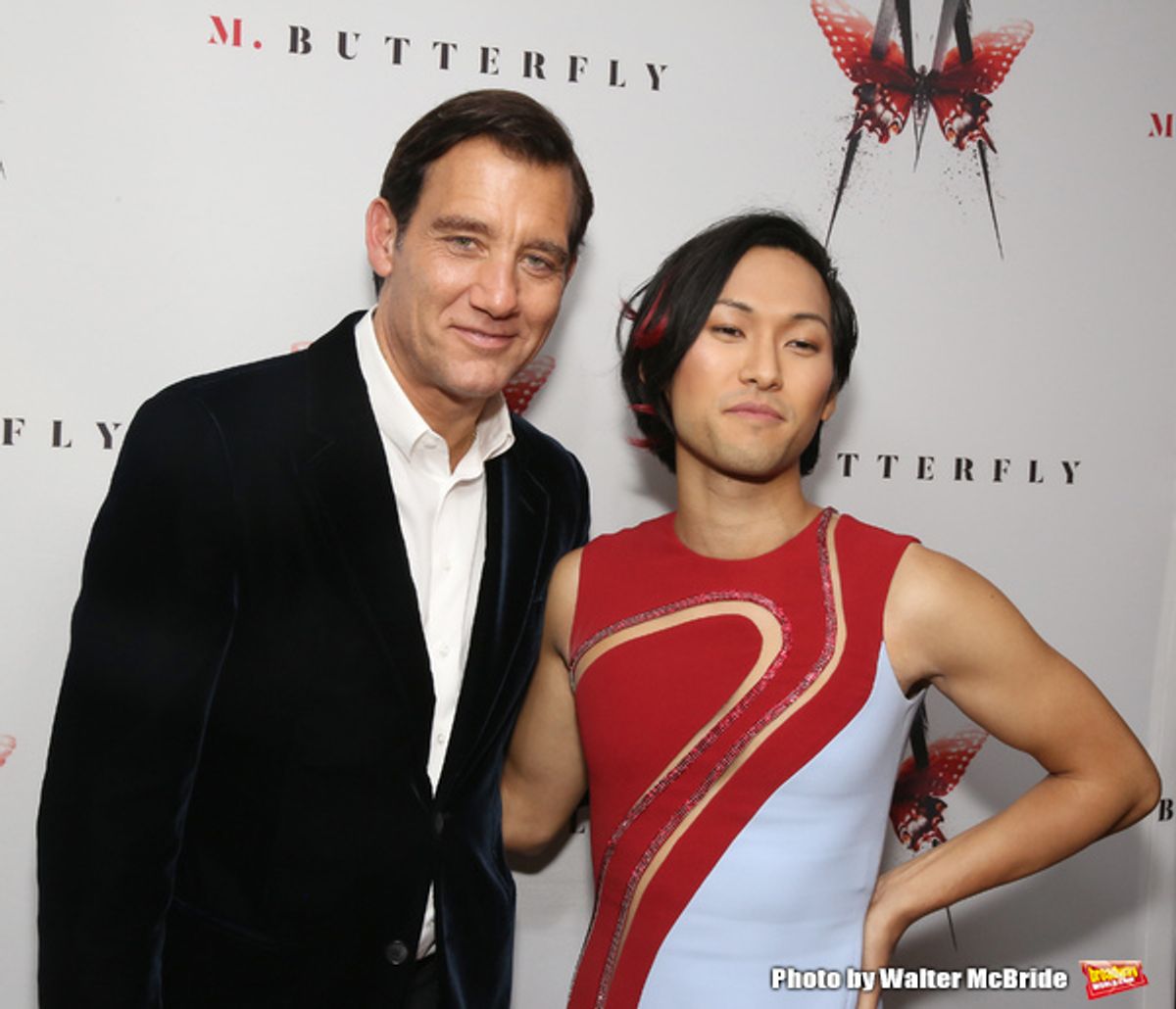 Clive Owen and Jin Ha at 