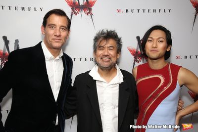 Clive Owen and Jin Ha Photo