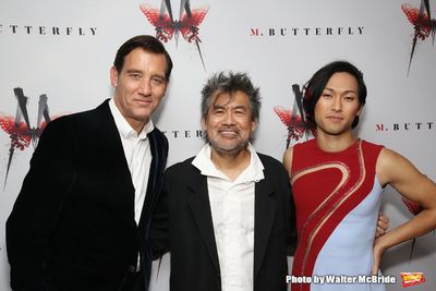 Clive Owen and Jin Ha Photo