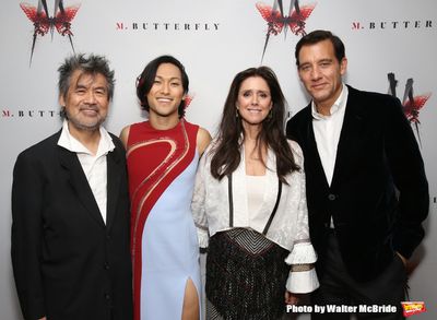 Clive Owen and Jin Ha Photo
