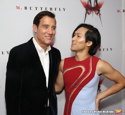 Clive Owen and Jin Ha Photo