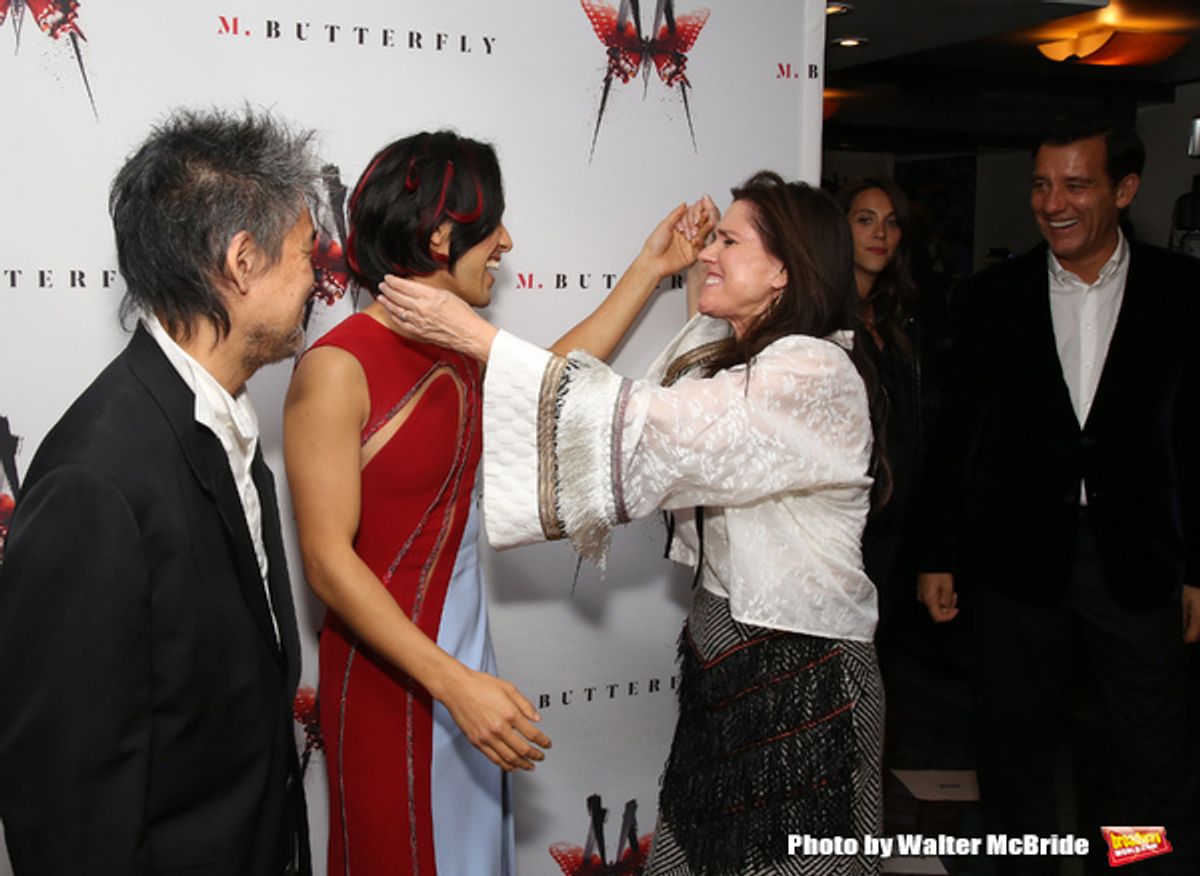 Davd Henry Hwang, Jin Ha, Julie Taymor and Clive Owen  at 