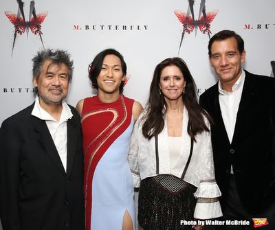 Davd Henry Hwang, Jin Ha, Julie Taymor and Clive Owen  Photo
