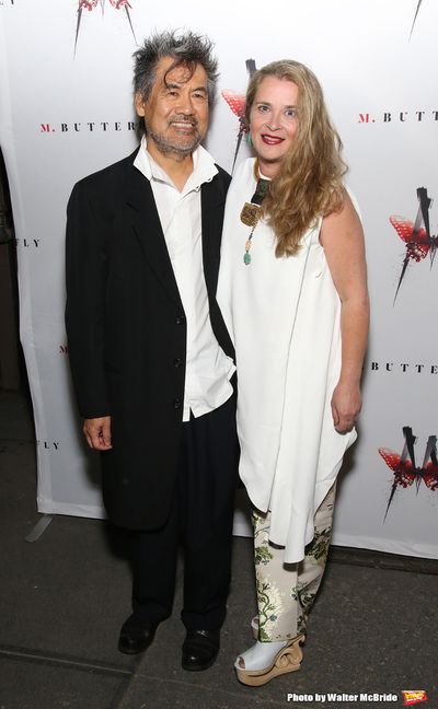 David Henry Hwang and Kathryn Layng Photo