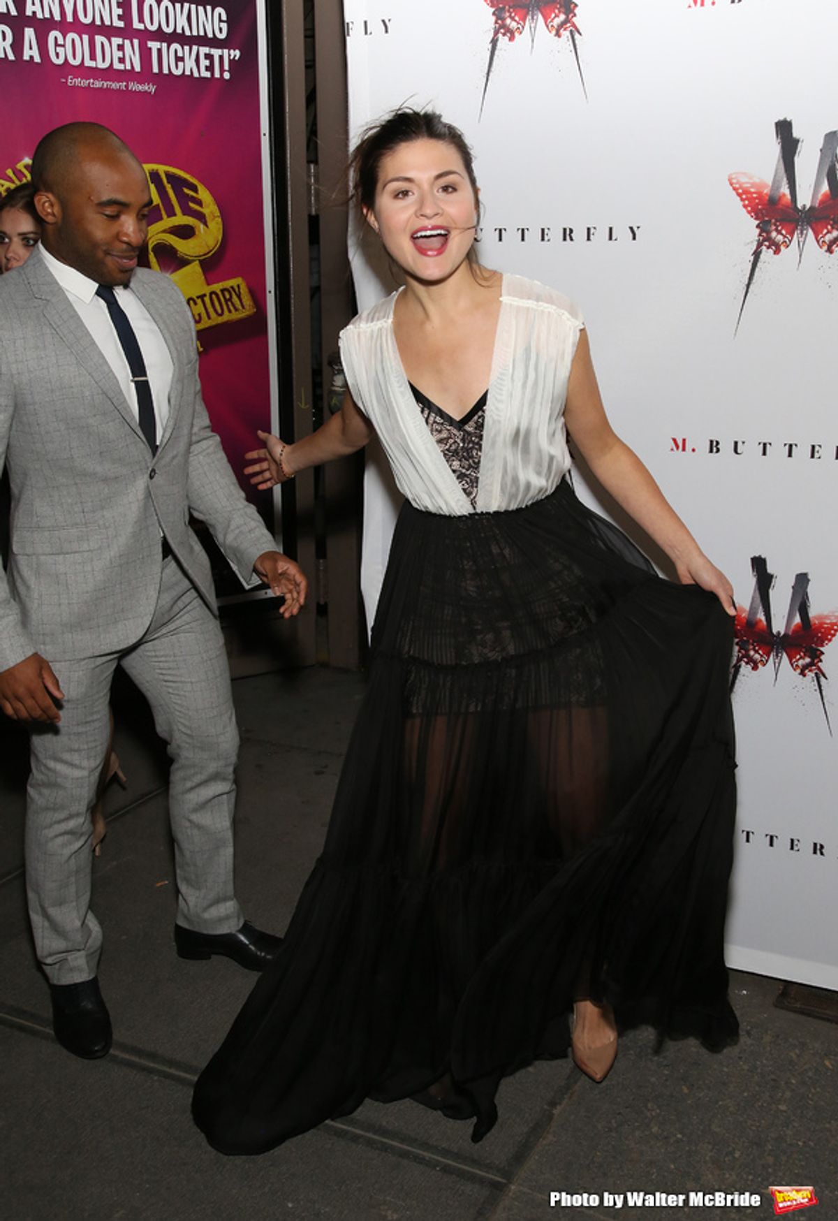 Austin Smith and Phillipa Soo  at 