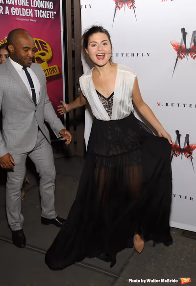 Austin Smith and Phillipa Soo  Photo