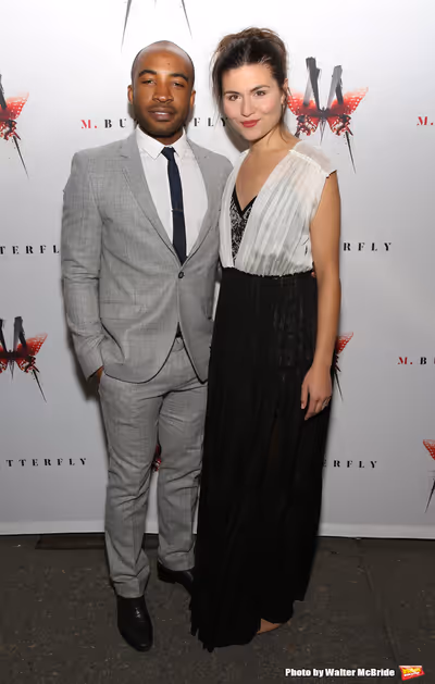 Austin Smith and Phillipa Soo  Photo