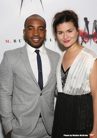 Austin Smith and Phillipa Soo  Photo