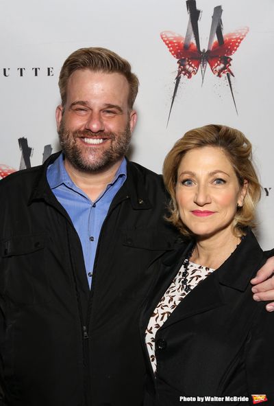 Stephen Wallem and Edie Falco Photo